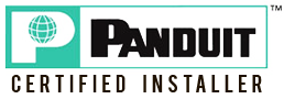 A logo of panda certified installers
